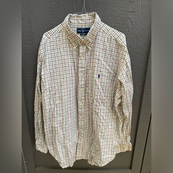 lot of 2 ralph lauren classic fit plaid button shirt 2xl - Picture 7 of 11